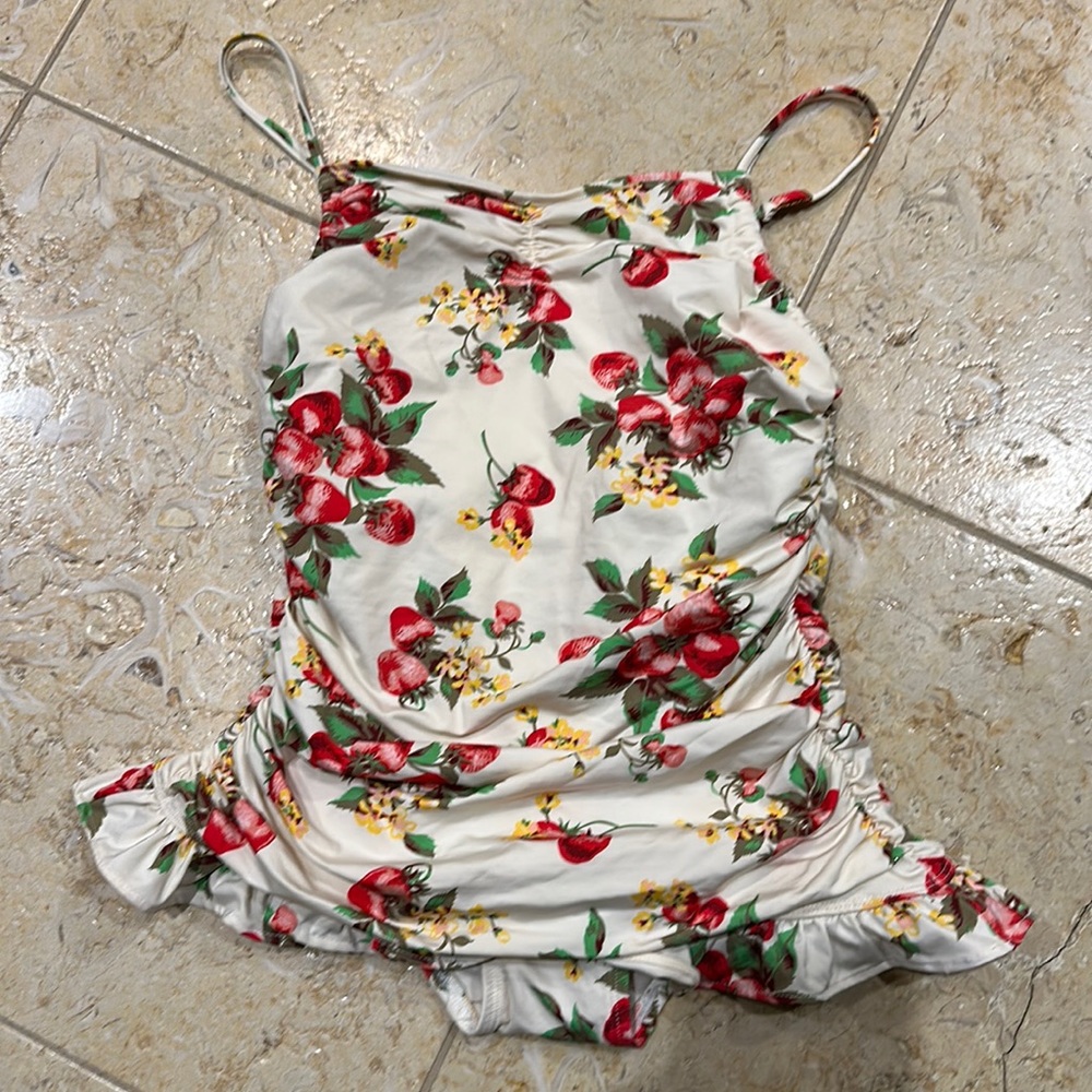 Juicy Couture Beach Baby bathing suit in mint condition size 12
